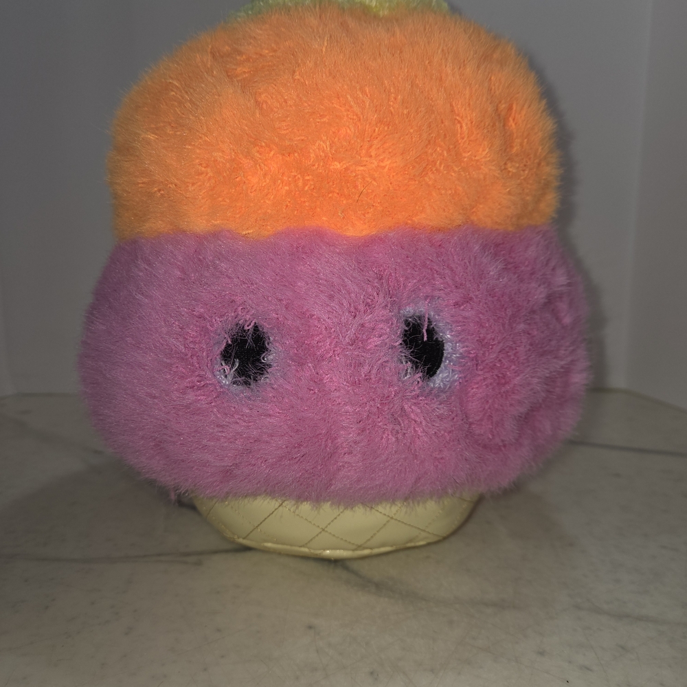 Colorful Plush Ice Cream Toy